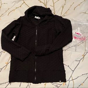 Booty by Brabants Women Black Cloud 9 Zip Up Hoodie.